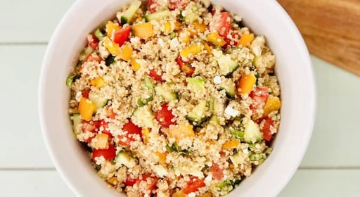 Mediterranean Quinoa salad