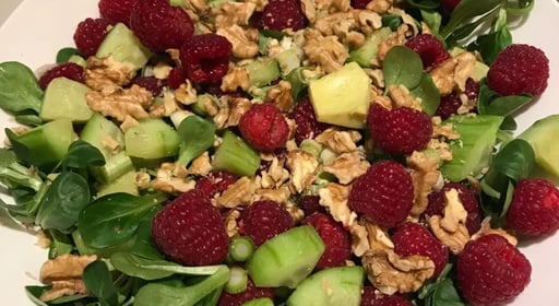 RaspberryAvocadoSalad